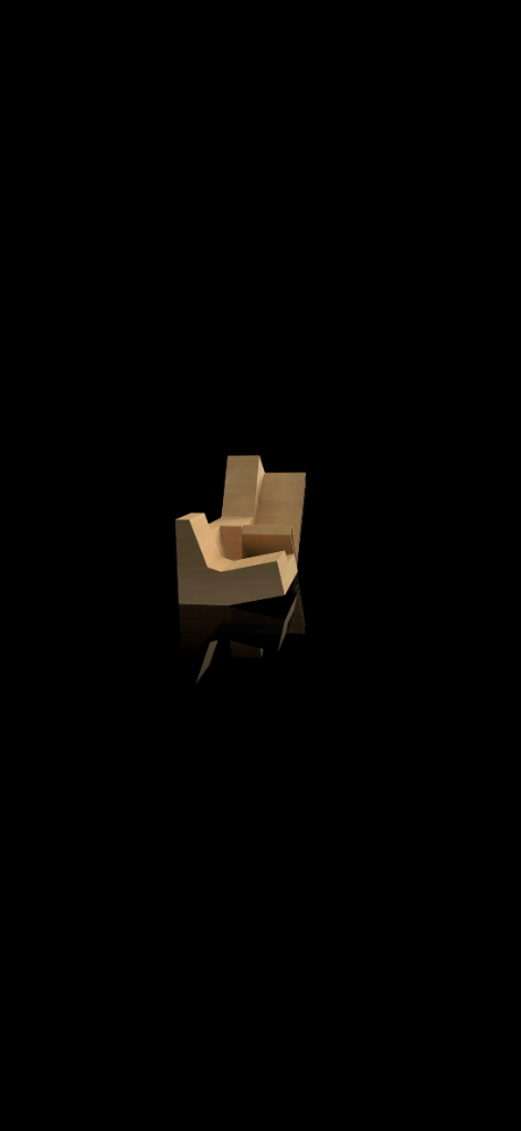 Chair render 4